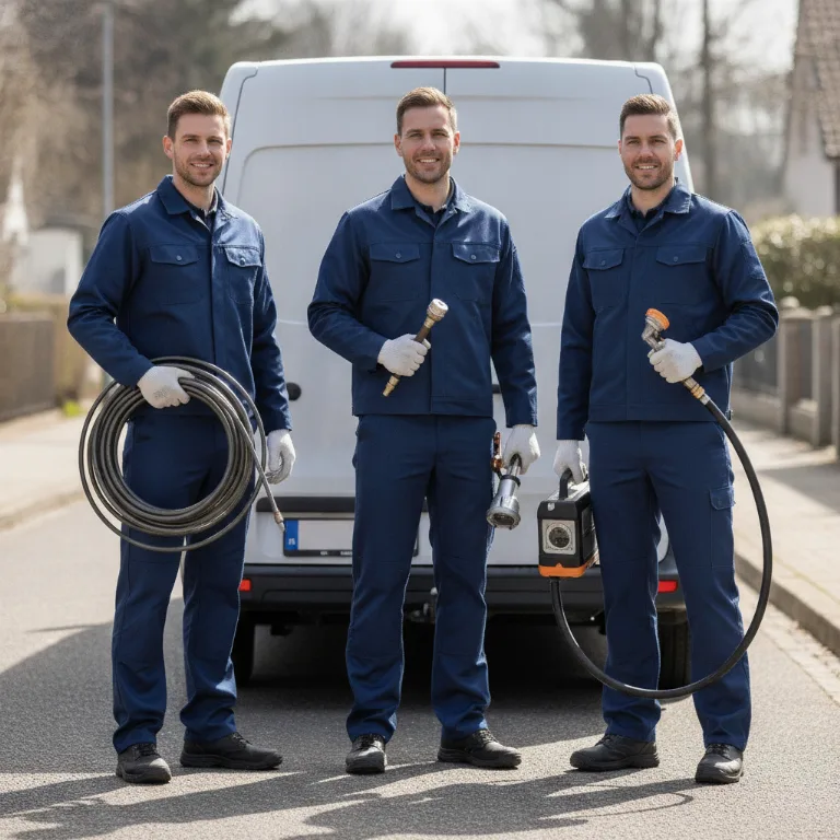 Avløpsrens team i Porsgrunn